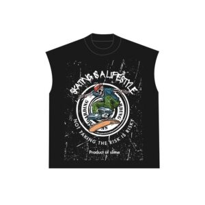Skater Risk Tee (BLACK)