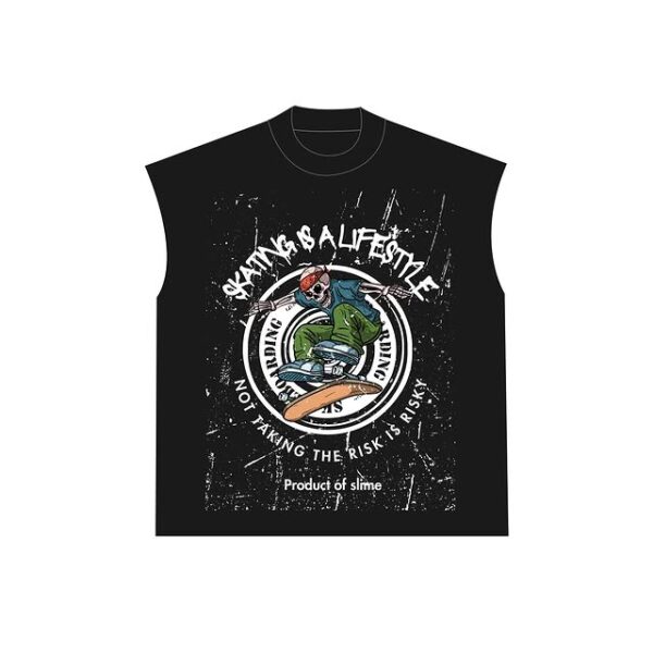 Skater Risk Tee (BLACK)