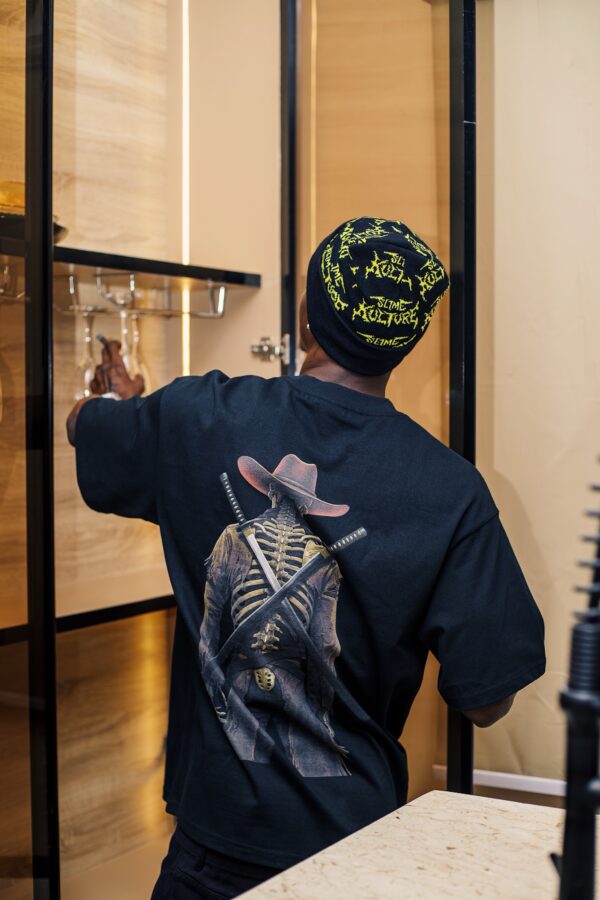 Slime Kulture All-Over Logo Beanie - Image 2