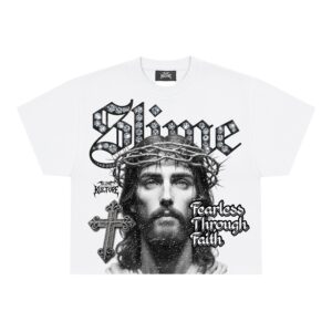🔥 Fearless Through Faith Tee – SLIME KULTURE